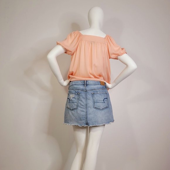 AMERICAN EAGLE OUTFITTERS Denim SKirt - Picture 2 of 12